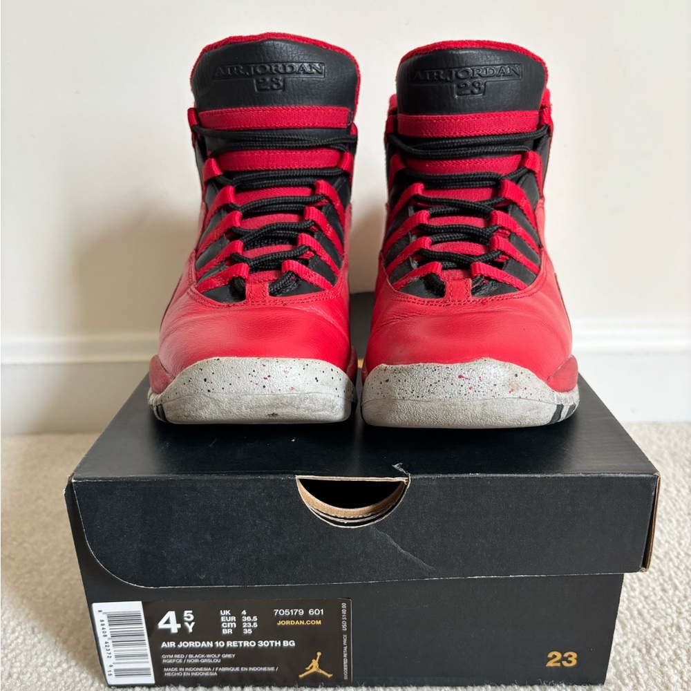 Air Jordan 10 Retro 30th BG 4.5Y